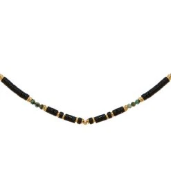 Coffret Colliers Superposés Surfeur Et Pendentif (noir) -Jollia Soldes Magasin jollia 20073 2