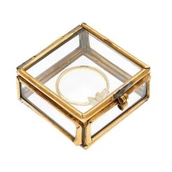 Bague Pierre De Lune (dore) -Jollia Soldes Magasin jollia 20154