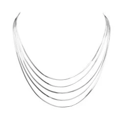 Collier Multirang (argent)