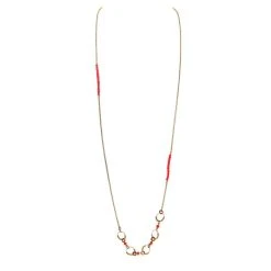 Sautoir Indiana De Louise Hendricks (corail) -Jollia Soldes Magasin jollia 2722 1