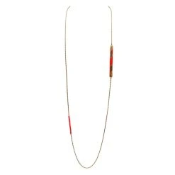 Sautoir Flower Power De Louise Hendricks (rouge)