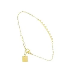 Bracelet Pics Zag Bijoux (doré Jaune)