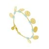 Bracelet Pièces Vert D'eau (doré) -Jollia Soldes Magasin jollia 5975 2