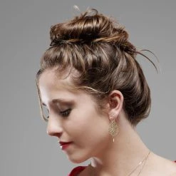 Boucles D'oreilles Goutte Ajourée Zag Bijoux (doré) -Jollia Soldes Magasin jollia delphine mously 022