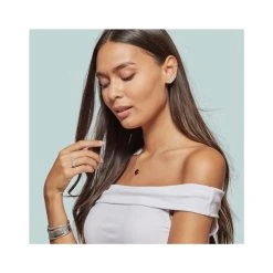 Collier Trèfle Blanc (plaqué Or) -Jollia Soldes Magasin jollia argent 3 6 1 1 1