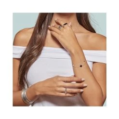 Bague Ovale Plate (argent) -Jollia Soldes Magasin jollia argent 5 1