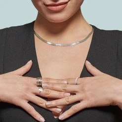 Bague Multirangs Entrelacés (argent Rhodié) -Jollia Soldes Magasin jollia argent 9 1