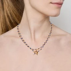 Multi-tours/sautoir Perles Fines (lapis Lazuli) -Jollia Soldes Magasin jollia dsc3319 1