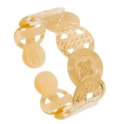 Manchette Médailles Ethniques (doré)