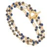 Multi-tours/sautoir Perles Fines (lapis Lazuli) -Jollia Soldes Magasin multi tours sautoir perles fines lapis lazuli 2