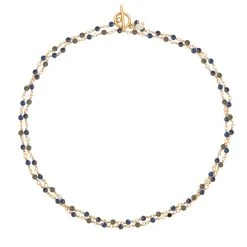 Multi-tours/sautoir Perles Fines (lapis Lazuli) -Jollia Soldes Magasin multi tours sautoir perles fines lapis lazuli 7