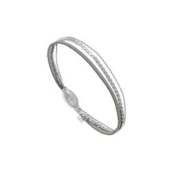 Bracelet Multiliens Et Chaîne Pour Enfant (gris/argent)