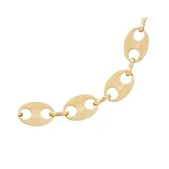 Collier Maillons Grain De Café (doré) -Jollia Soldes Magasin ras de cou maillons dore 1