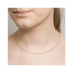 Collier Perles Fines Nude (doré) -Jollia Soldes Magasin ras de cou pierre zag bijoux 2