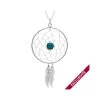 Sautoir Attrape Rêve (argent) -Jollia Soldes Magasin sautoir argent turquoise attrape reve 2