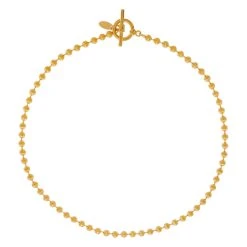 Sautoir à Bille Doré (doré)