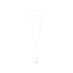 Sautoir Amy (doré) 7 Sautoir Amy (doré) -Jollia Soldes Magasin sautoir double medaille dore dissonances