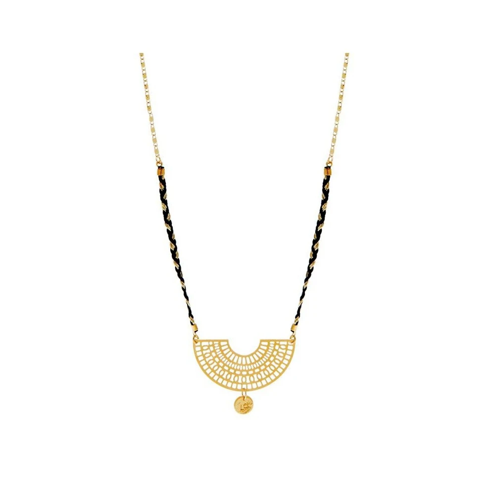 Sautoir Apache Bleu Nuit 5 Sautoir Apache Bleu Nuit – Image 3