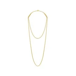 Sautoir Twist (doré)