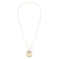 Sautoir Pendentif Ethnique (amazonite) -Jollia Soldes Magasin sautoir pendentif ethnique amazonite