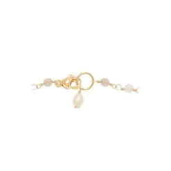 Sautoir Perles Fines Nude (doré) -Jollia Soldes Magasin sautoir perles fines gris rose dore