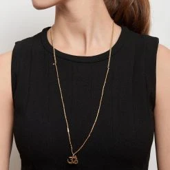 Sautoir Et Bracelet Jaipur (noir) -Jollia Soldes Magasin sautoir pierre tungstene 1