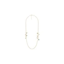 Sautoir Maillons Et Pierres (turquoise Africaine) -Jollia Soldes Magasin sautoir turquoise anneau dore