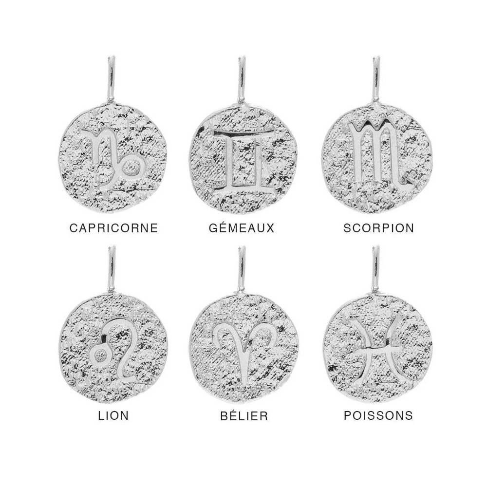 Collier Signe Astrologique Balance (argent) 6 Collier Signe Astrologique Balance (argent) – Image 4