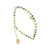 Bracelet Starmania Vert/bleu (doré) -Jollia Soldes Magasin starmania vert bleu 1